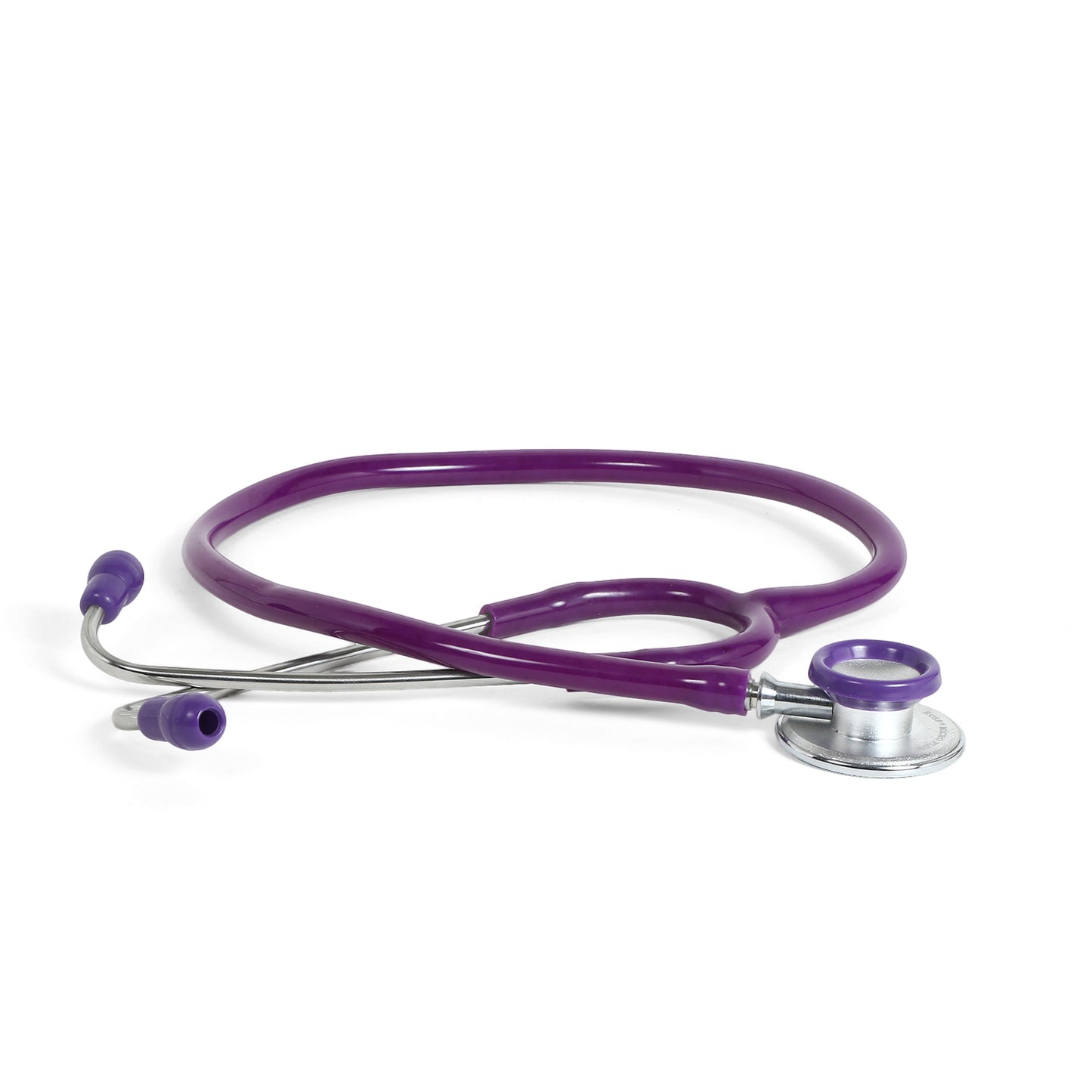 RCSP Stethoscope for Medical Students and Doctors | Micro Plus Acoustic Waterproof Lightweight | Chest Piece with Flexible Latex Free Tube & Soft Sealing Ear Knobs, Purple