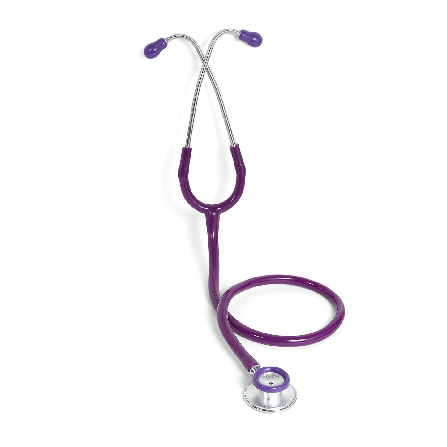 RCSP Stethoscope for Medical Students and Doctors | Micro Plus Acoustic Waterproof Lightweight | Chest Piece with Flexible Latex Free Tube & Soft Sealing Ear Knobs, Purple