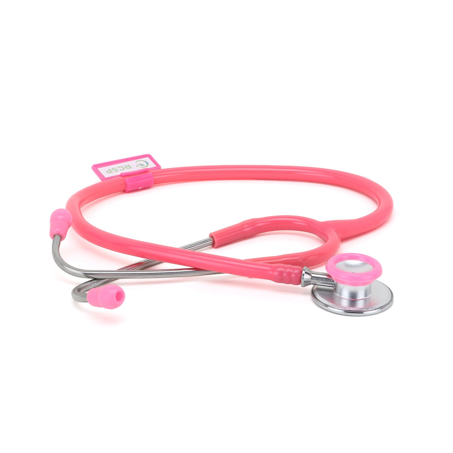 RCSP Stethoscope for Medical Students and Doctors | Micro Plus Acoustic Waterproof Lightweight | Chest Piece with Flexible Latex Free Tube & Soft Sealing Ear Knobs, Purple